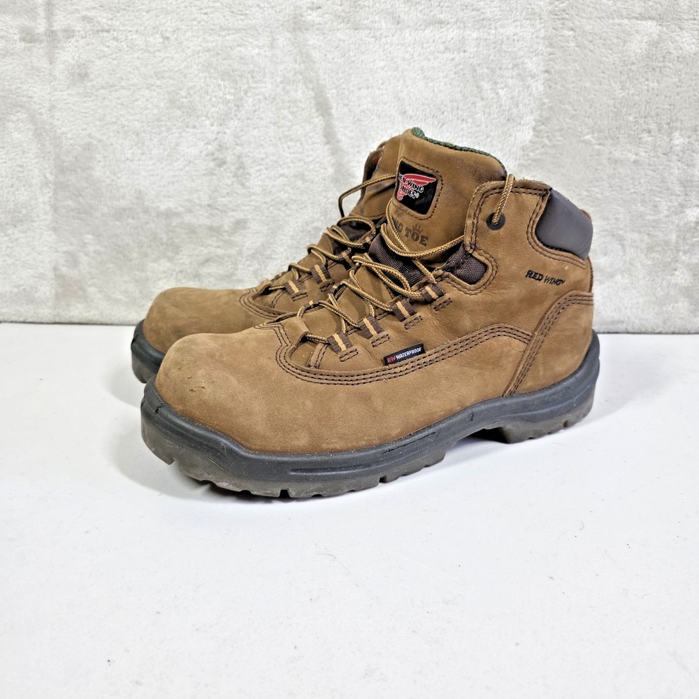 RED WING King Toe 2340 Size 10 B Waterproof Safety Toe Women Work Boots